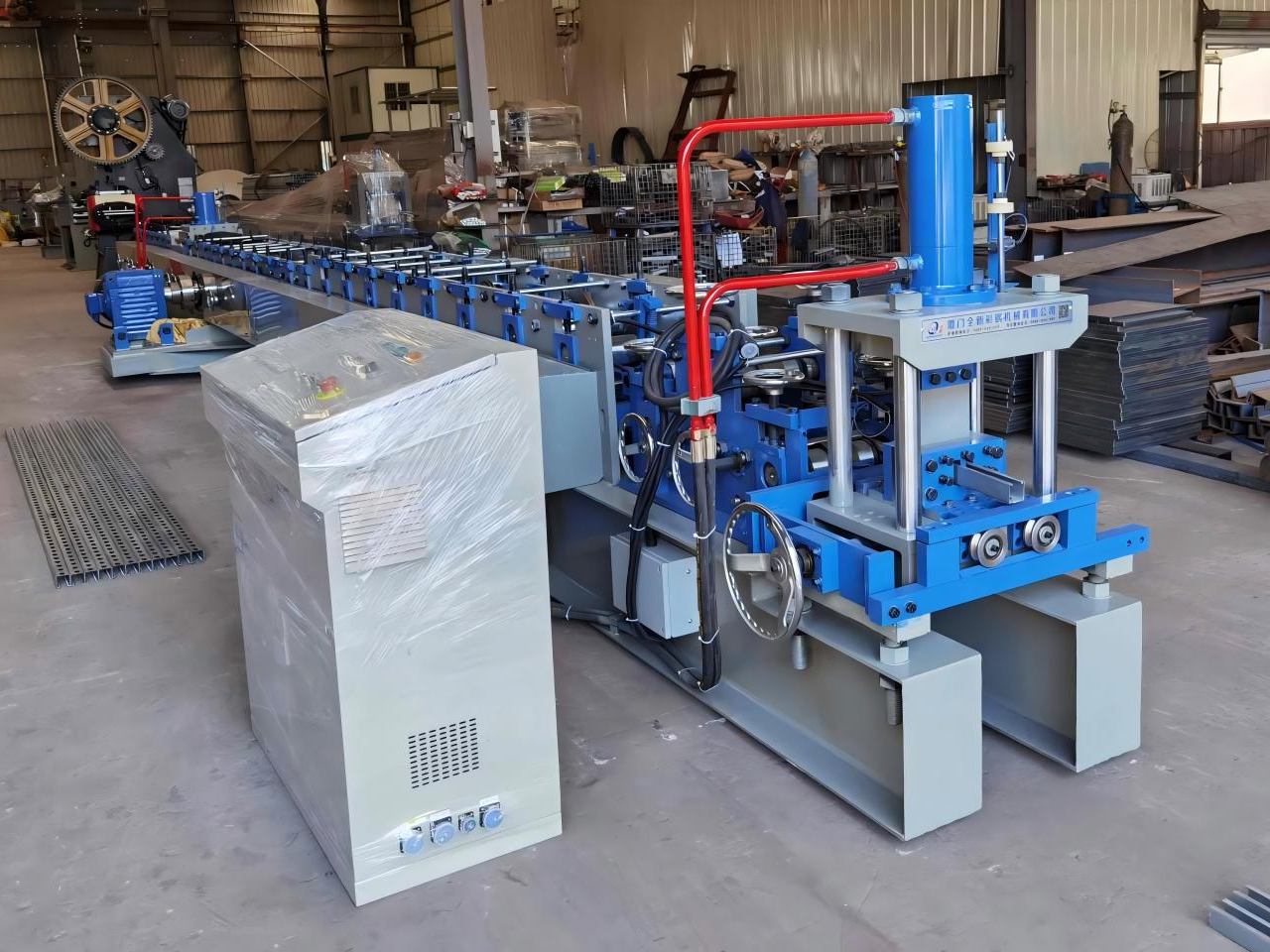 Solar bracket roll forming machine for Qatar